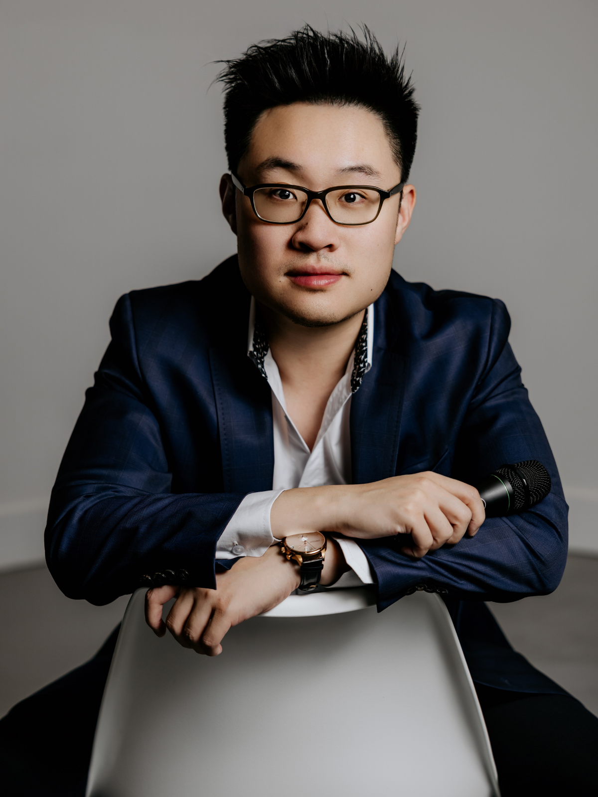 Jackson Wu, communication coach and founder of Charismaki
